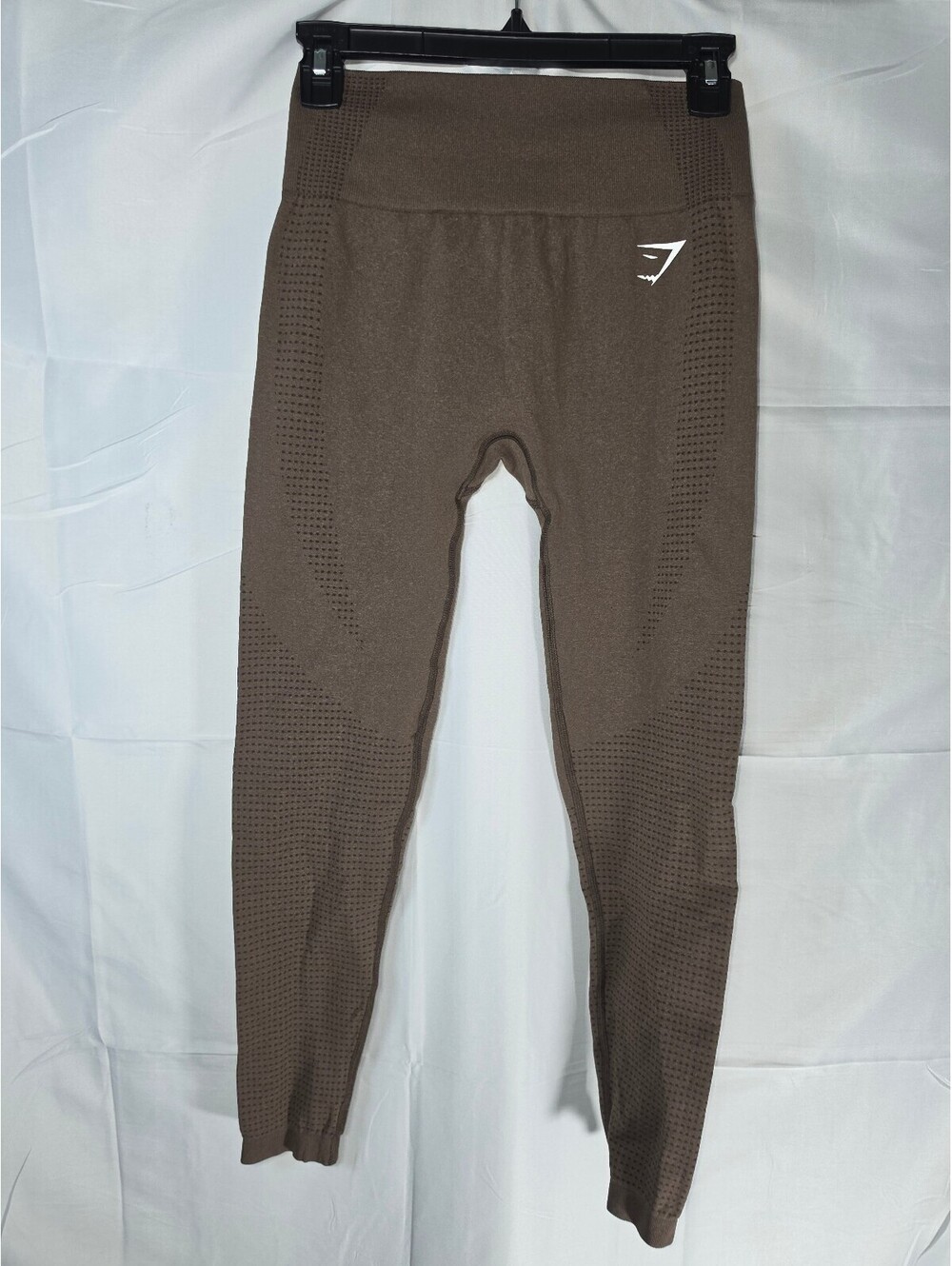 Gymshark Freestyle Seamless Tights Women's Size M Brown High Rise Workout